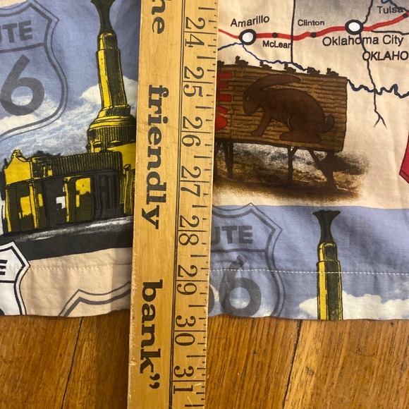 David Carey Originals Men’s Size M Historic Route 66 Cotton Blend Graphic Shirt - Picture 15 of 16
